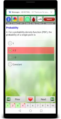 Statistics Quiz android App screenshot 4