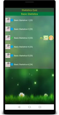 Statistics Quiz android App screenshot 5