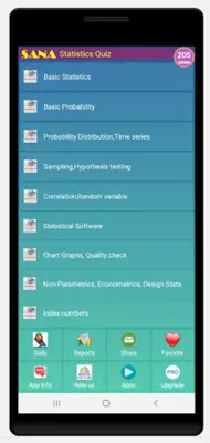 Statistics Quiz android App screenshot 6