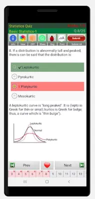 Statistics Quiz android App screenshot 7