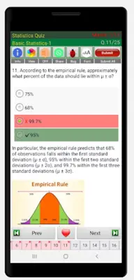 Statistics Quiz android App screenshot 8